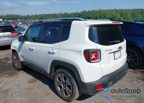 2018 Jeep Renegade Limited Fwd из США, поврежденный, VIN ZACCJADB3JPG74022